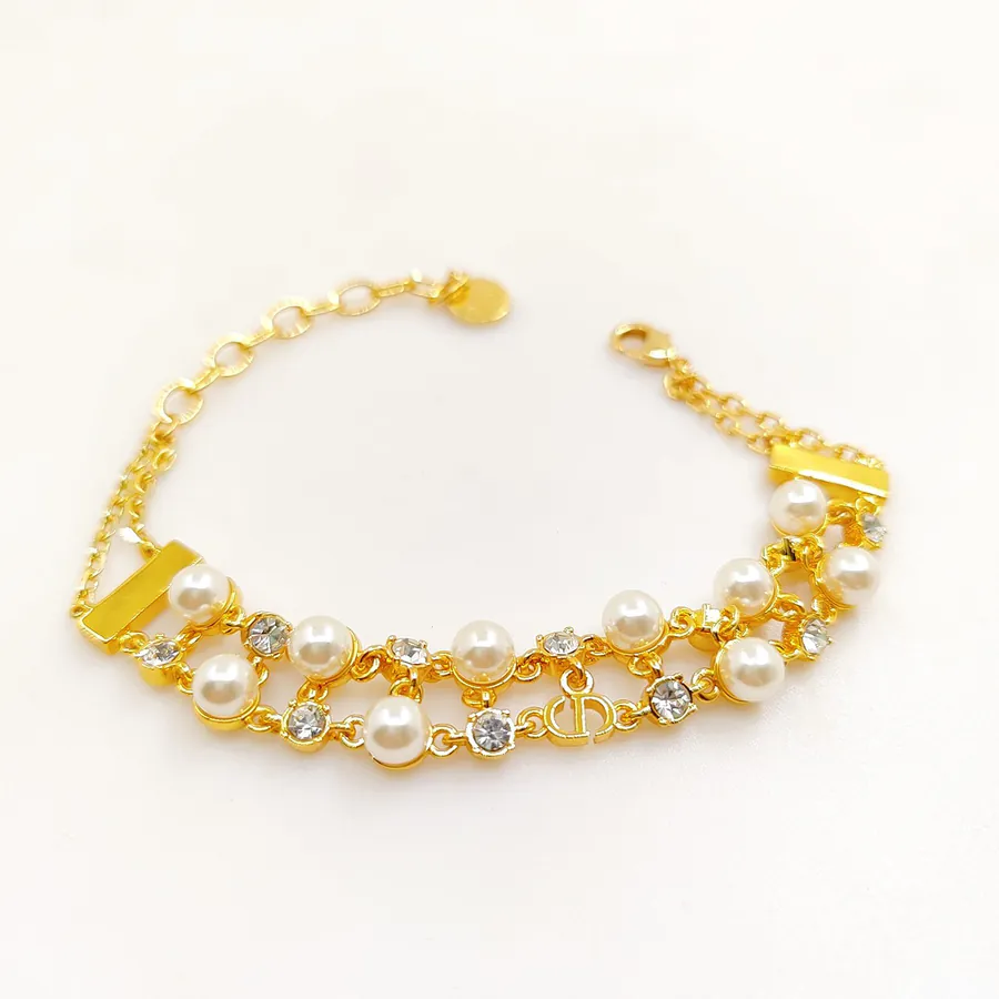 D*or New Arrival Double Pearl Necklace