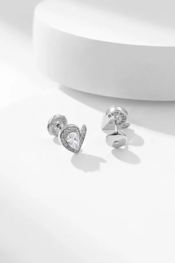 Chu Josephine Crown Earrings in 925 Silver