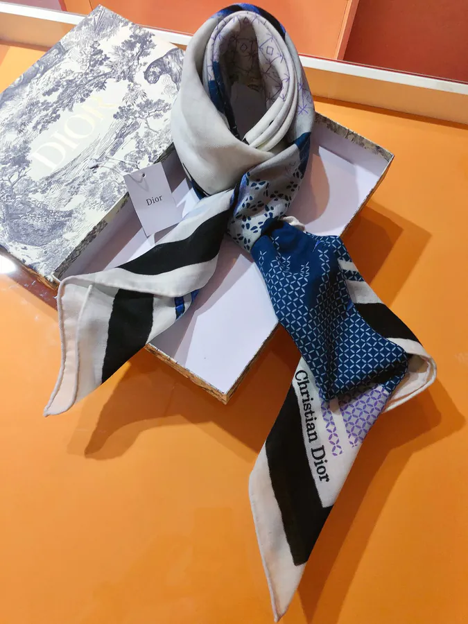 Original D Home 140cm Velvet Scarf with Cold Style Aesthetic