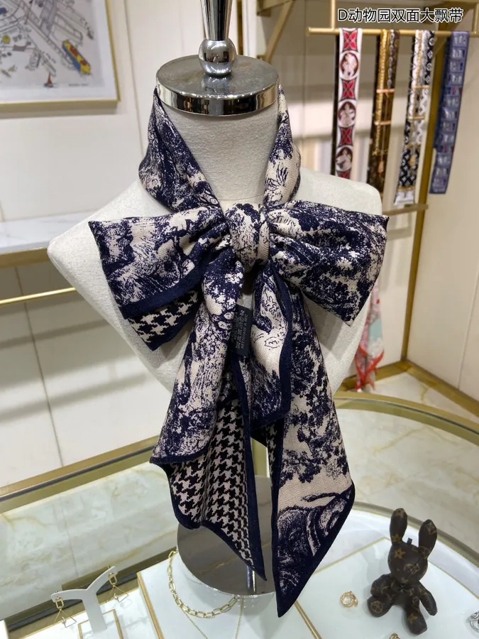 D Animal Double sided Ribbon with Tassels