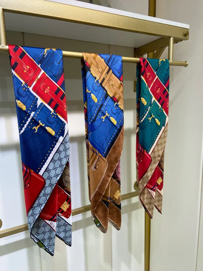 P120 G Family Single Sided Silk Scarf