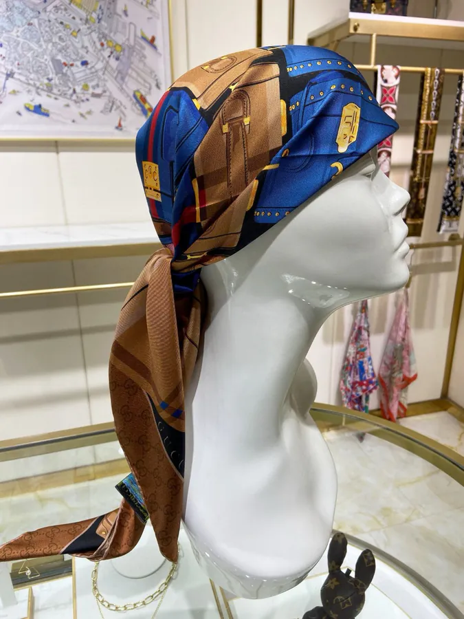 P120 G Family Single Sided Silk Scarf