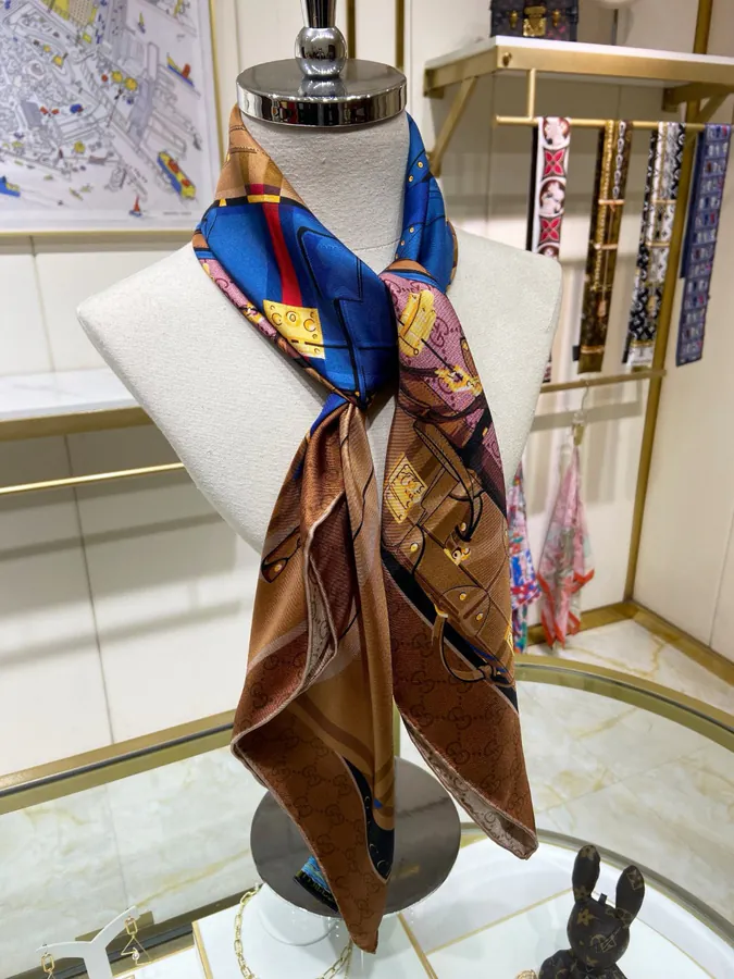 P120 G Family Single Sided Silk Scarf