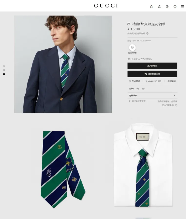 P60 G Family New Men's Tie
