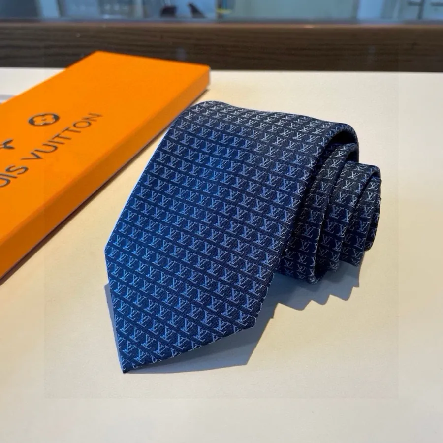 L Letter Tie Diamonds V Tie for Men