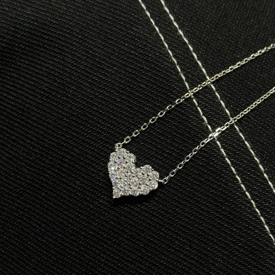 T Family Love Series Heart Pendant Necklace