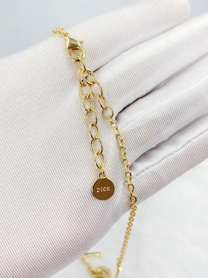 P55 D*or New Letter Necklace