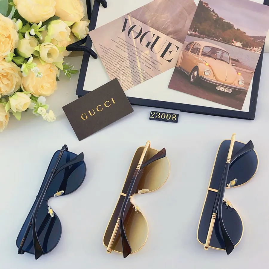 Gucc* Personal Wing Style Unisex Sunglasses