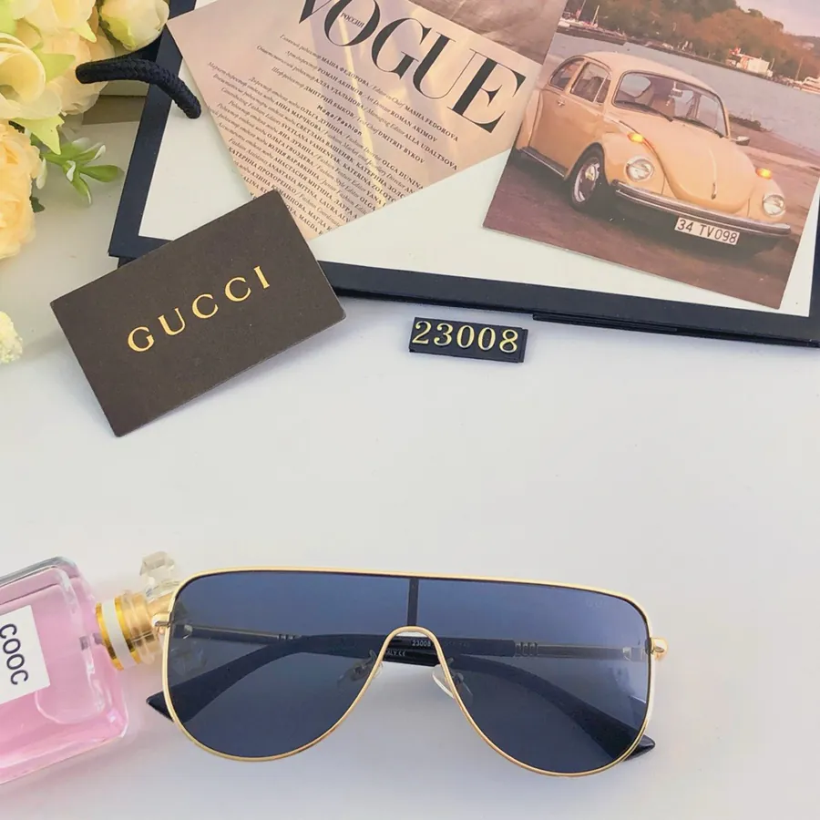 Gucc* Personal Wing Style Unisex Sunglasses