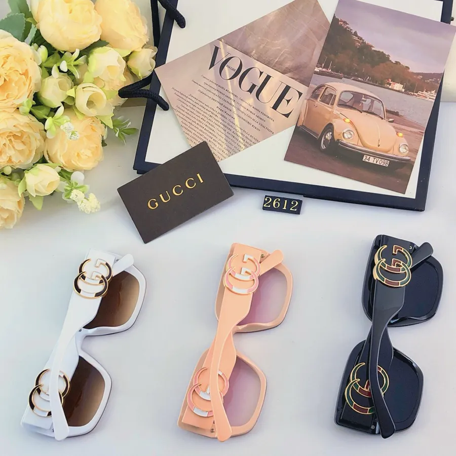 Gucc* Women's Oversized Sunglasses for Street Style and Outdoor Adventures