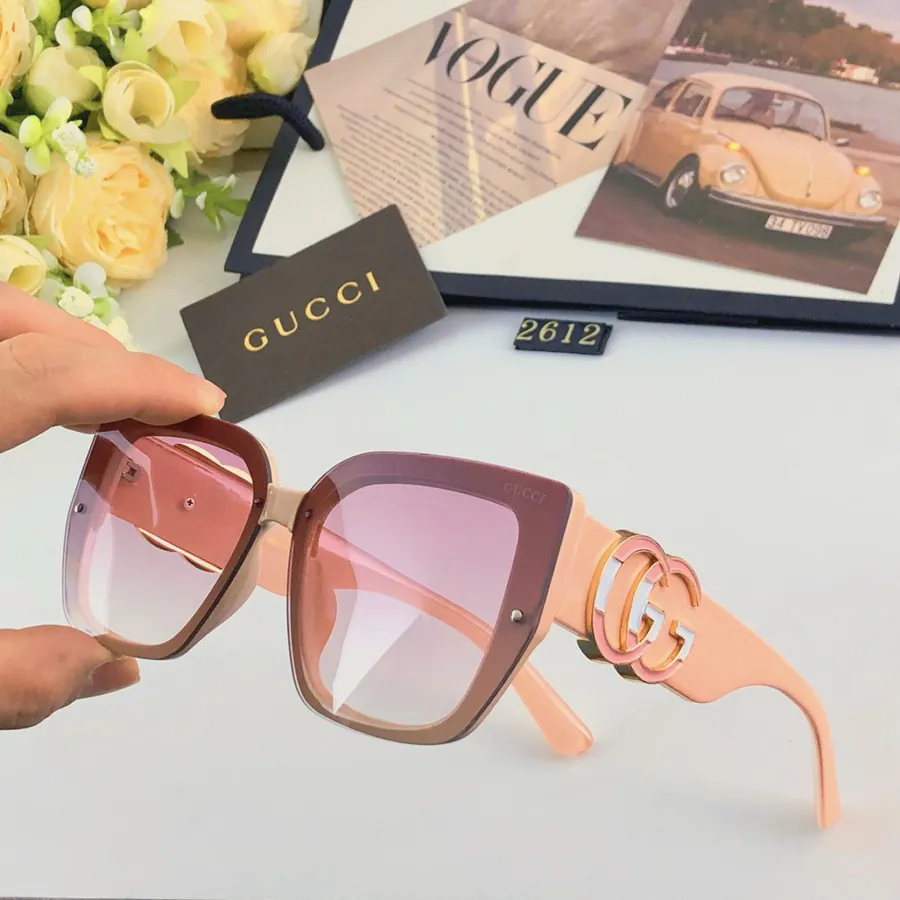 Gucc* Women's Oversized Sunglasses for Street Style and Outdoor Adventures