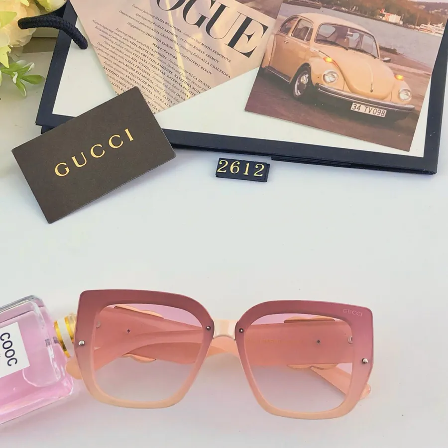 Gucc* Women's Oversized Sunglasses for Street Style and Outdoor Adventures