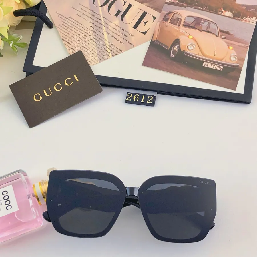 Gucc* Women's Oversized Sunglasses for Street Style and Outdoor Adventures