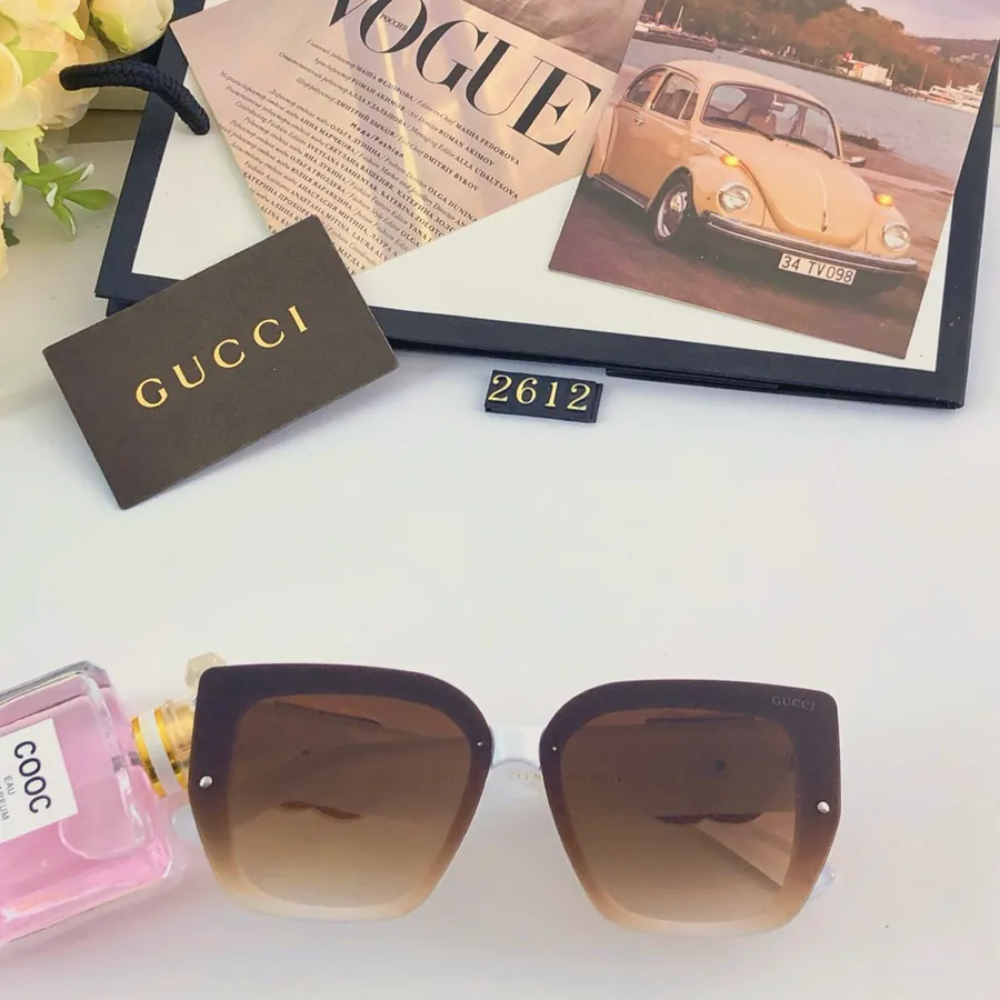 Gucc* Women's Oversized Sunglasses for Street Style and Outdoor Adventures