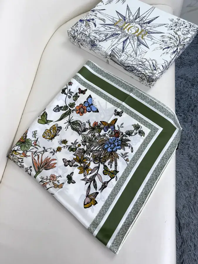 Mexico Flower Print Scarf