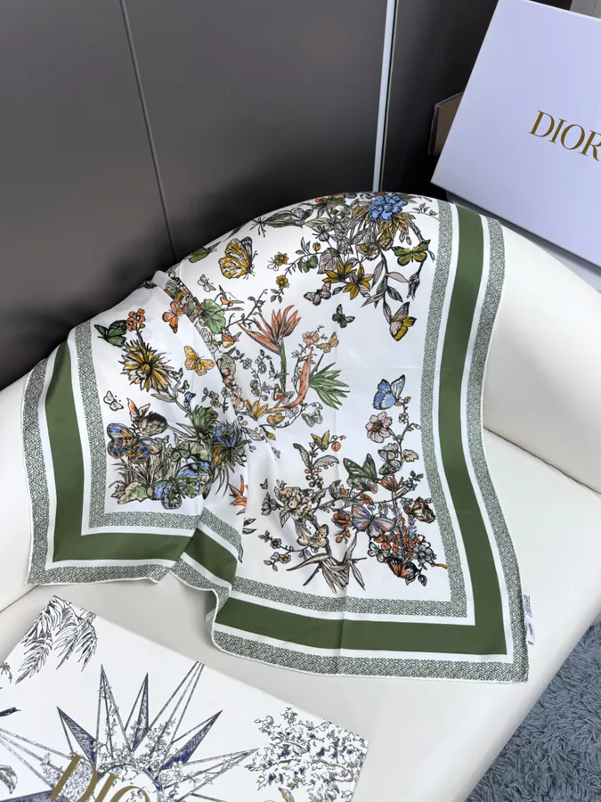 Mexico Flower Print Scarf