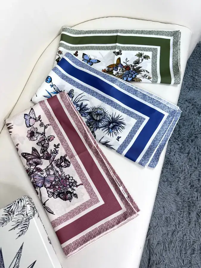 Mexico Flower Print Scarf