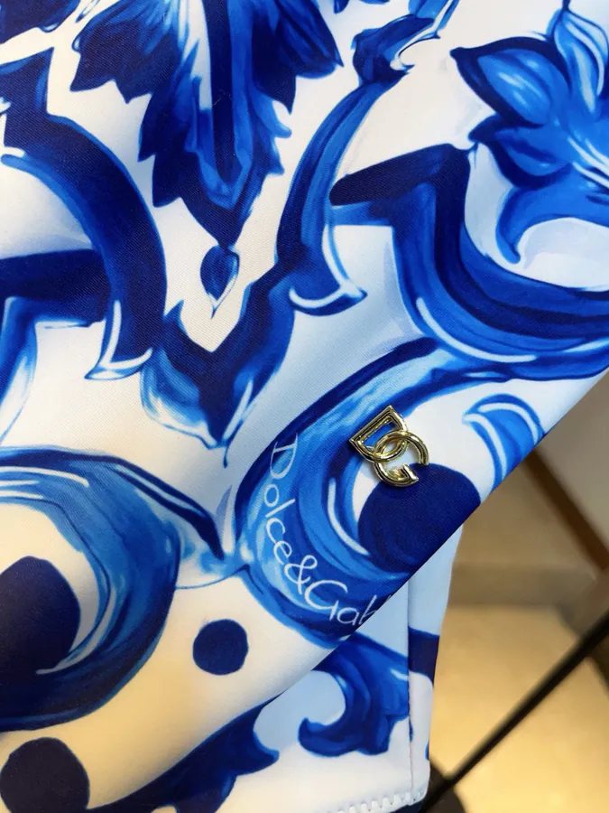 D&G New High Elasticity One Piece Swimsuit