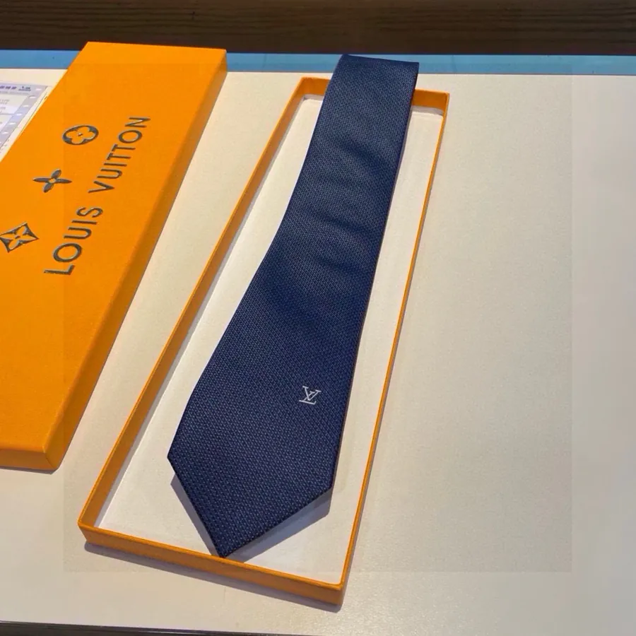 L Woven Pattern Tie Men's Luxury Tie Series