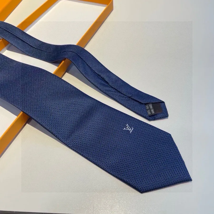 L Woven Pattern Tie Men's Luxury Tie Series