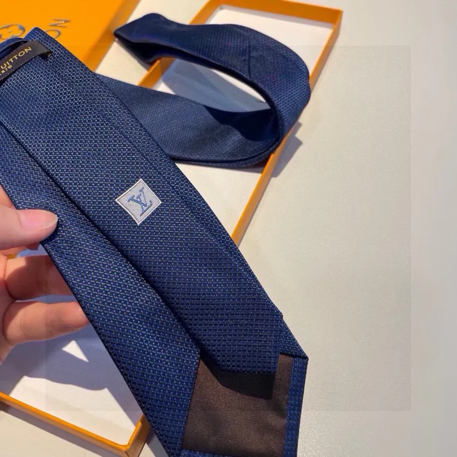 L Woven Pattern Tie Men's Luxury Tie Series