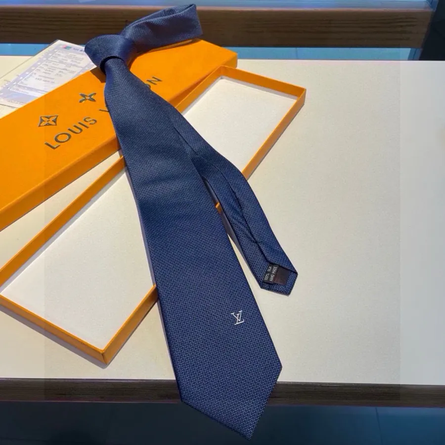 L Woven Pattern Tie Men's Luxury Tie Series