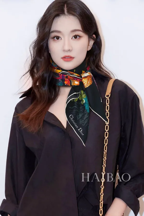 D Butterfly Effect 90 Silk Scarf