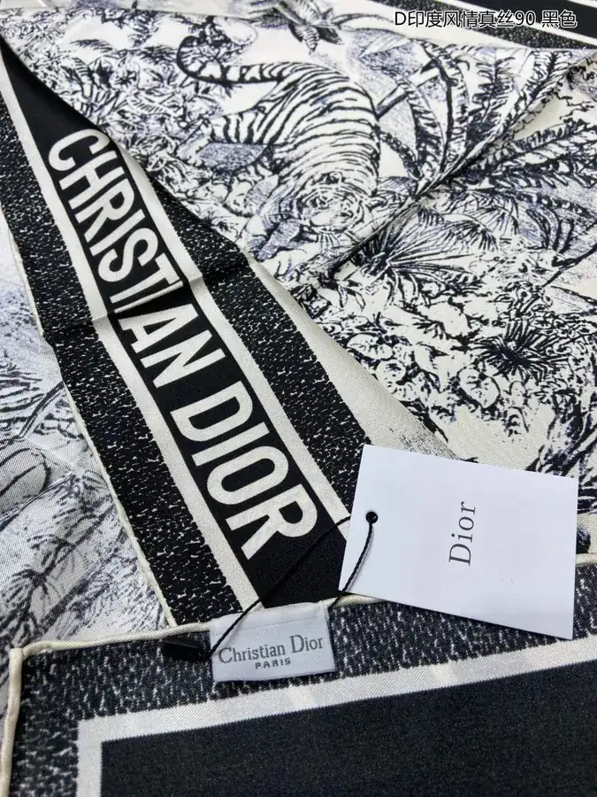 New D India Style Silk Scarf 90x90cm