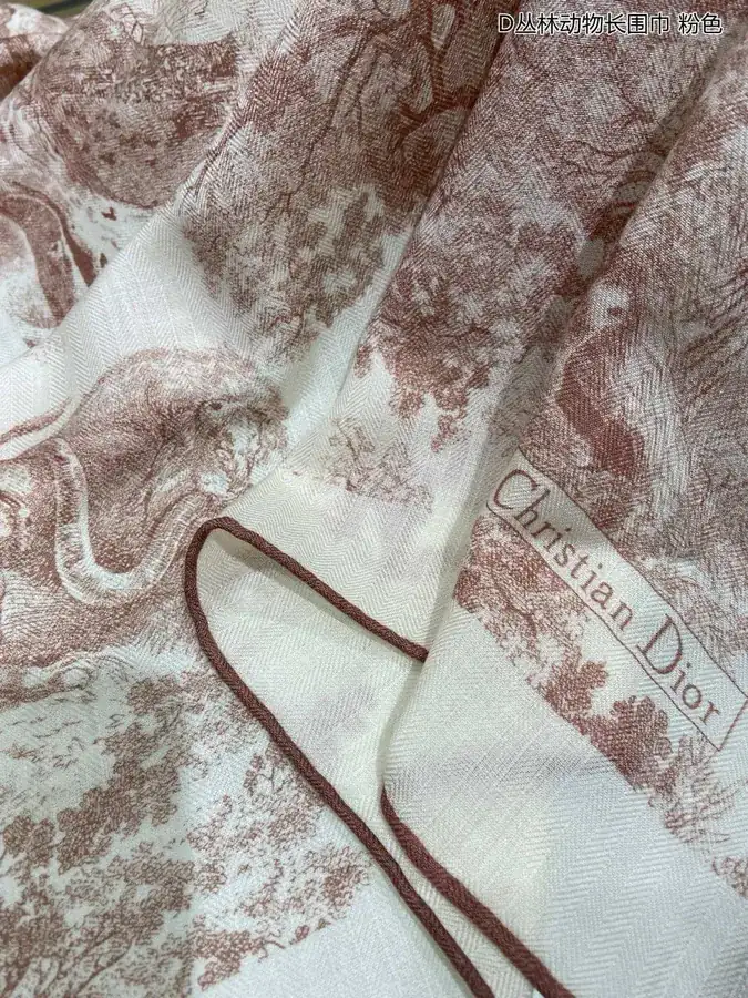 D Jungle Animal Long Scarf Tropical Rainforest Series