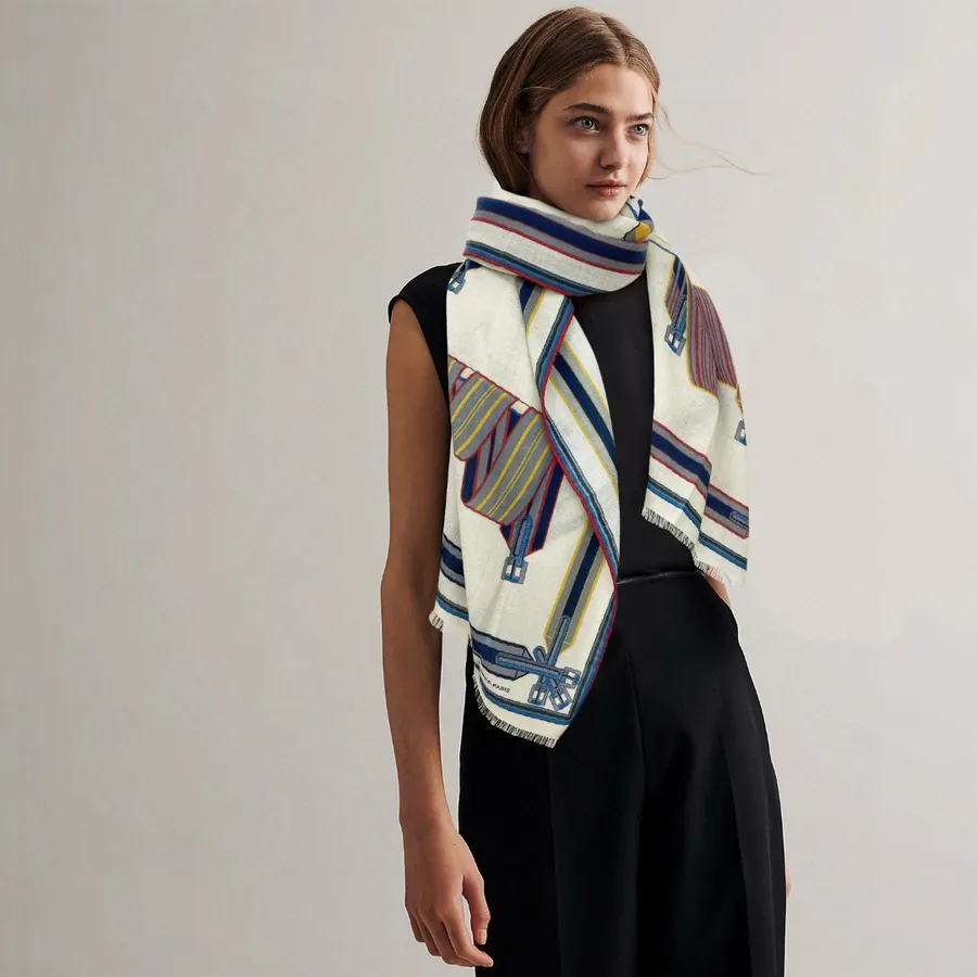 H House Annual Masterpiece Saddle Belt Long Scarf