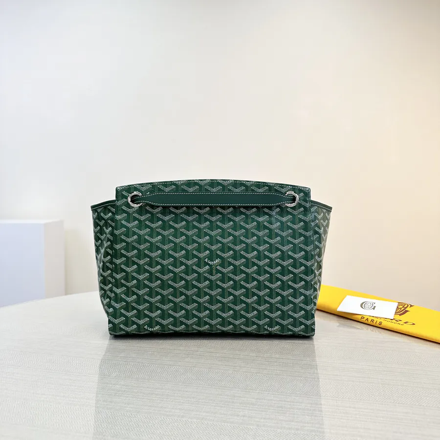 Rouette Bucket Bag with Grained Calfskin