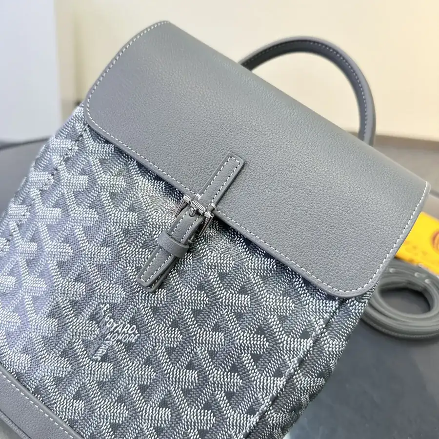 AIN Mini Backpack Premium Leather Handle and Grained Calfskin Cover