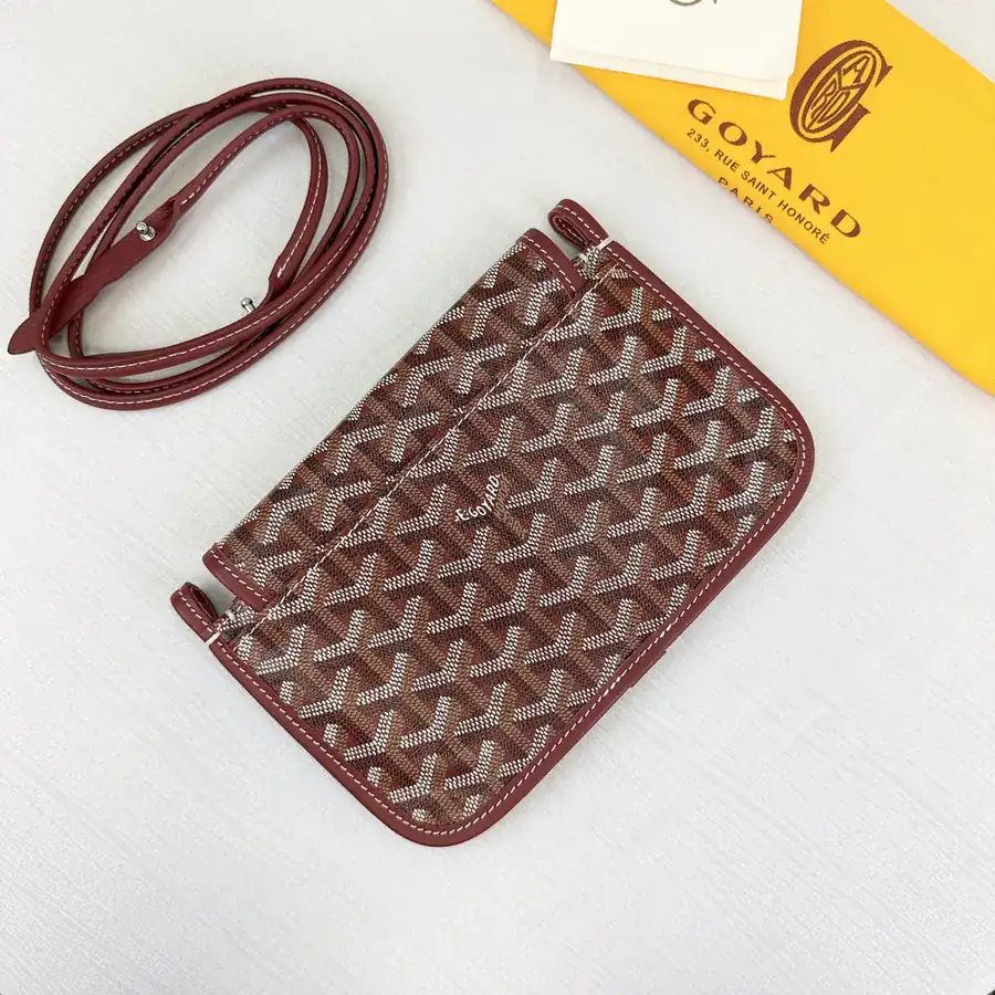 Plumet Envelope Bag Goyardine Fabric