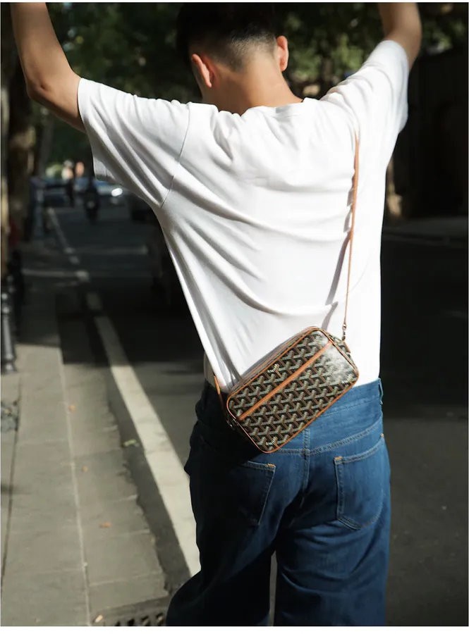 Goyard Cap Vert Camera Bag