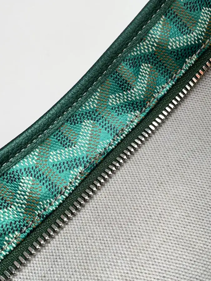 BOHEME HOBO Handbag Unique Goyardine Canvas with Rainbow Shine