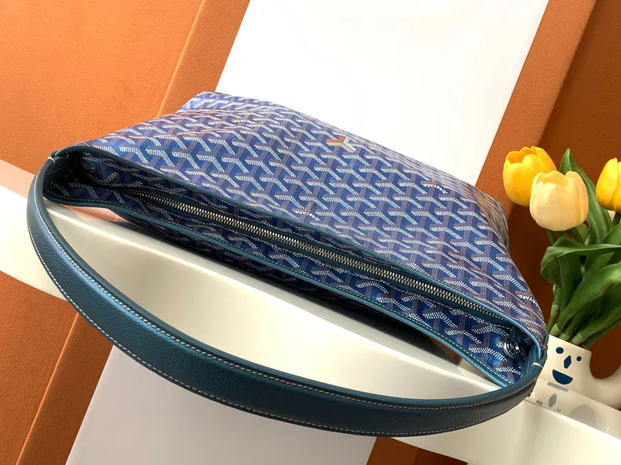BOHEME HOBO Handbag Goyardine Canvas with Rainbow Shine