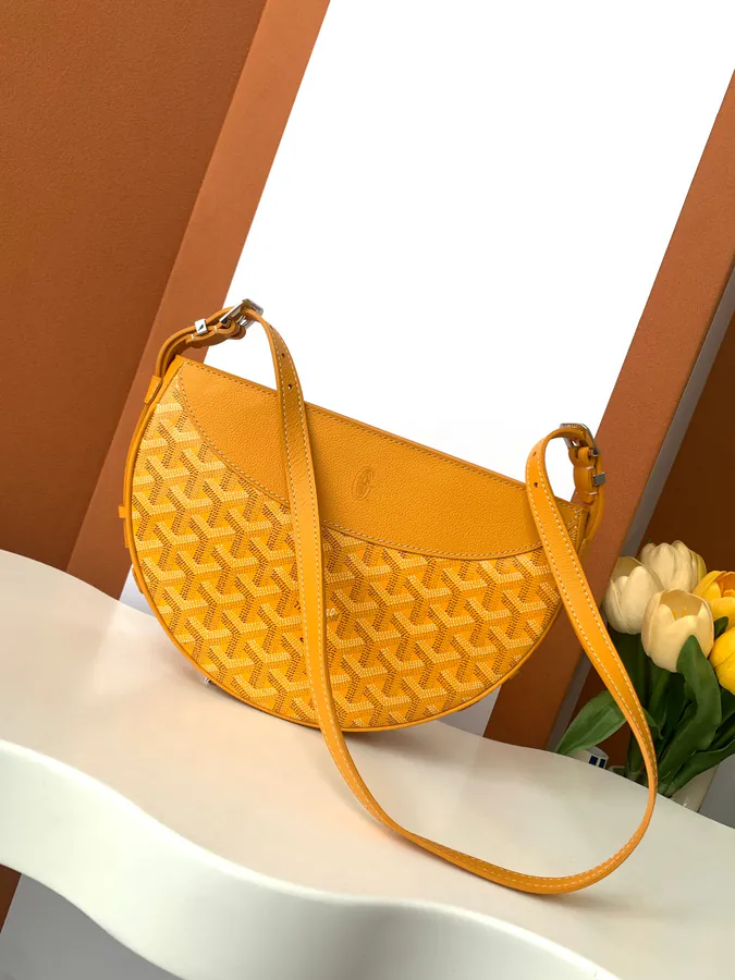 Hironnelle Moon Bag A Timeless Design Inspired by the Half Moon Knife