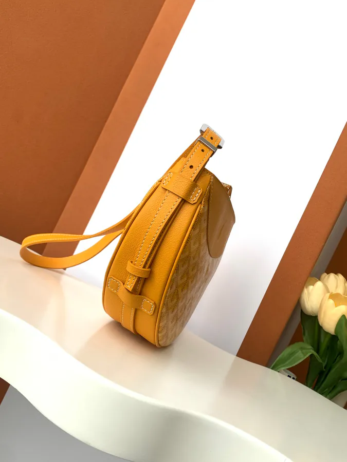 Hironnelle Moon Bag A Timeless Design Inspired by the Half Moon Knife