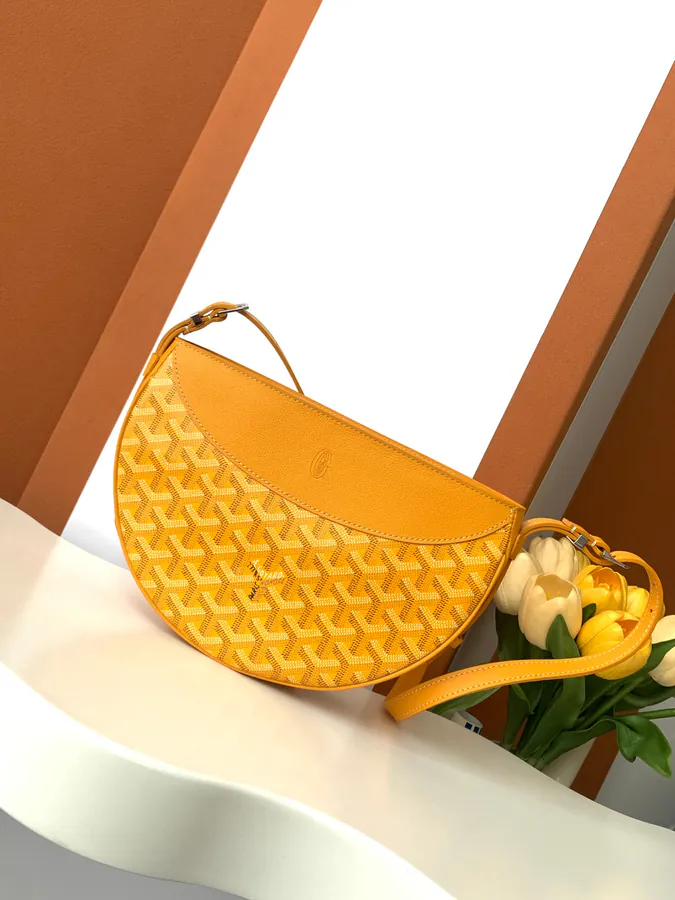 Hironnelle Moon Bag A Timeless Design Inspired by the Half Moon Knife
