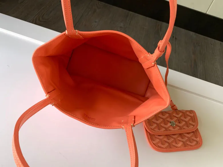 Anjou Mini Signature Saint Louis Leather Bag