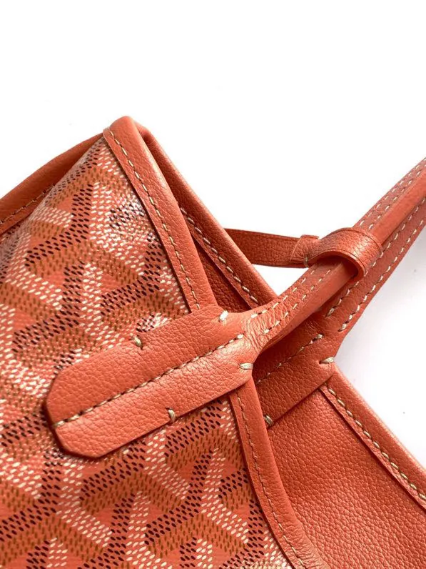Anjou Mini Signature Saint Louis Leather Bag