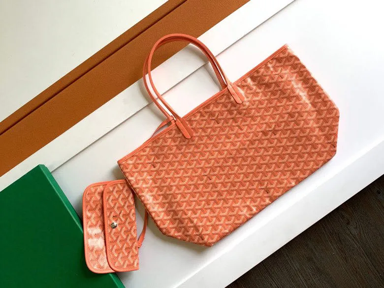 Saint Louis Mini Shopping Bag with Goyardine Canvas and Cotton Linen Lining