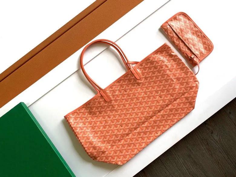 Saint Louis Mini Shopping Bag with Goyardine Canvas and Cotton Linen Lining