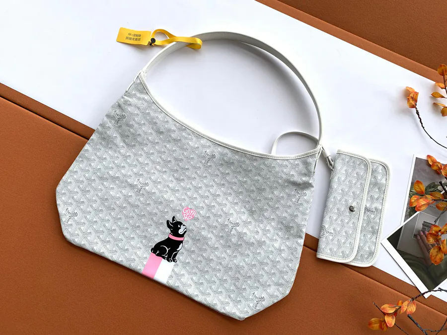 Goyard Hobo Bag with Heart Design
