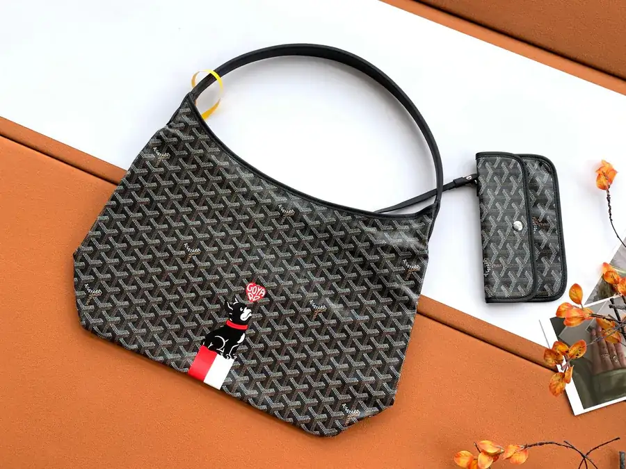 Goyard Hobo Bag with Heart Design