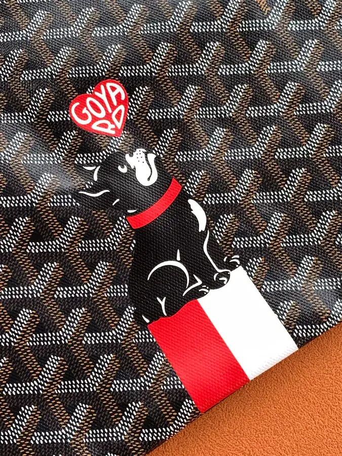 Goyard Hobo Bag with Heart Design
