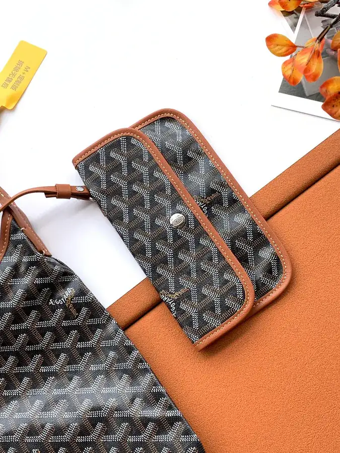 Goyard Hobo Bag with Heart Design