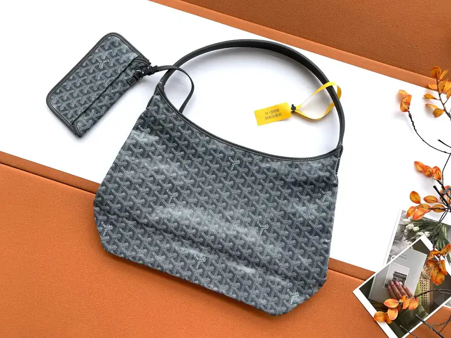 Goyard Hobo Bag with Heart Design