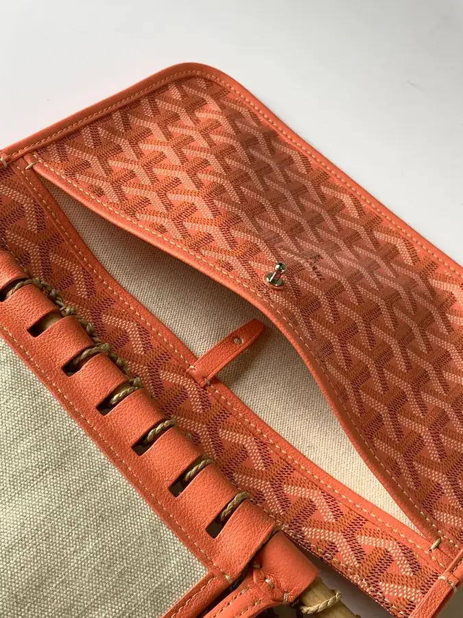 ALIGRE Tote Bag Handcrafted with Raffia and Leather Trim