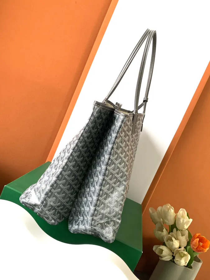 Goyard Isabelle Bag Made of Goyardine Canvas, Timeless and Lightweight